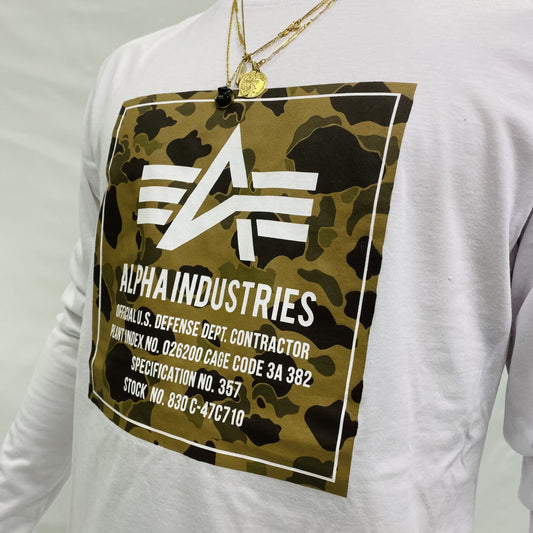 ALPHA INDUSTRIES TRIKO S DLOUHÝM RUKÁVEM