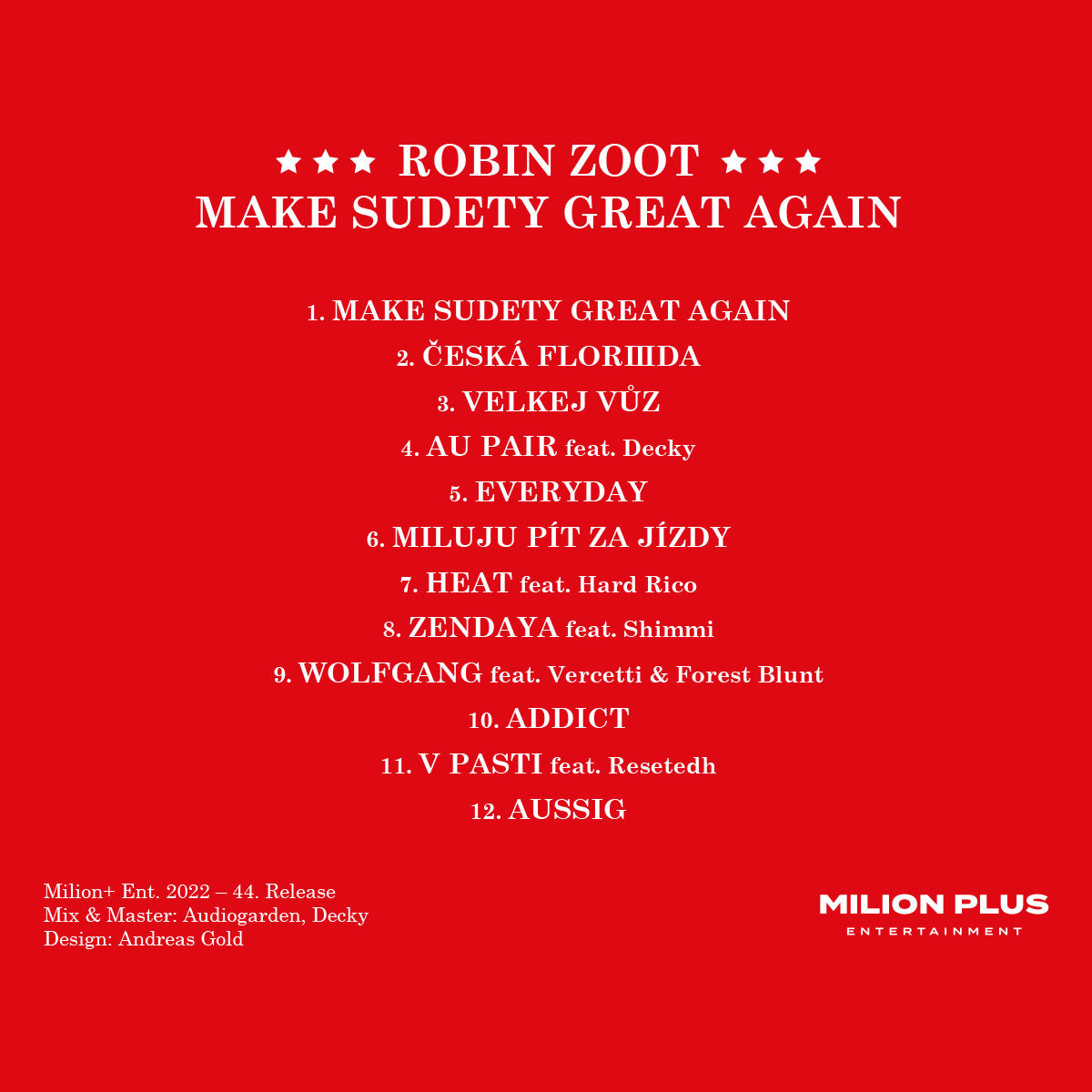 ROBIN ZOOT - MAKE SUDETY GREAT AGAIN CD