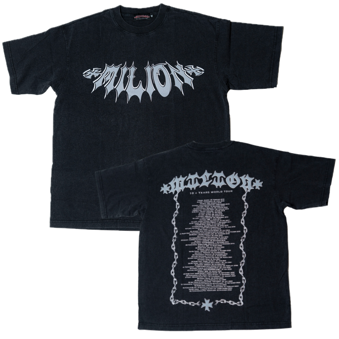 10yrs Tour Tee Grey