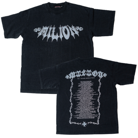 10yrs Tour Tee Grey