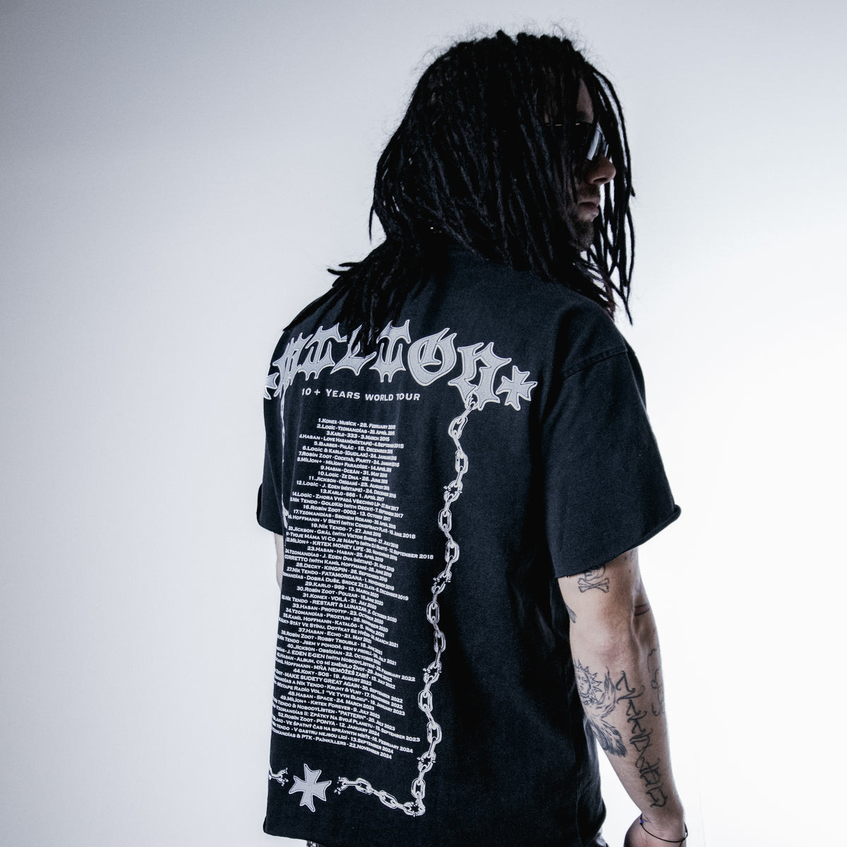 10yrs Tour Tee Grey